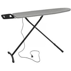 Ironing Board 119 x 35 cm with Grey Plug