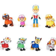 PAW PATROL Big Truck Pups - Multipack Figures Mission Truck with Ryder & the 7 Puppies for Big Rescues Toy for Children from 3 Years