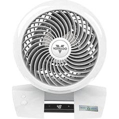 Vornado 5303DC - Ventilator Zirkulator - Energiesparend - Leise- inkl. Fernbedienung und Timer 30dB 3-30 W