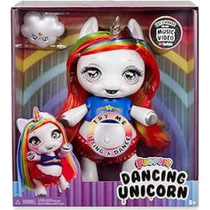 Poopsie Dancing Unicorn Rainbow Brightstar — dejojoša un dziedoša vienradža lelle — ar akumulatoru darbināma mājdzīvnieku rotaļlieta bērniem