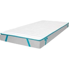 Cecotec TopCloud TopCloud TopCloud Topper 105 x 190 cm Īpaši mīkstas putas un silikona šķiedra, 5 cm augsts, 4 elastīgas, neslīdošas siksnas labākai saķerei