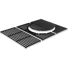 Enders Switch Grid Rust in Grate System, Cast Iron, for Enders Chicago 3-Burner Gas Grill, Grill Accessories, Cooking Grate, Optional Inserts, Sear Grate, Pizza Stone, Pan and Poultry Roaster 7756