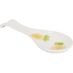 Ceramic Kitchen Spoon Rest Ladle Spoon Rest Pineapple