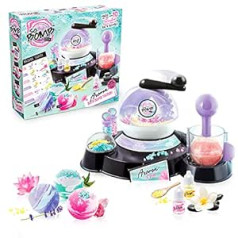 Canal Toys So Bomb DIY Aroma Bath Bomb Factory, Makes 10 Bath Bombs from scratch. 3 Delicate Flavors, Crystal Salts, Great Creative Activity for Kids. Age 6+