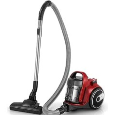 Bosch BGC05AAA2 GS05 Beutelloser Staubsauger Cleann'n, 700 W, 1,5 l, rot/schwarz