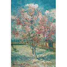 SUPERPOWER® Abstract 1000 Pieces Memory of Mauve Landscape Oil Painting by Vincent Van Gogh Adult Games Entertainment Toy Wooden Puzzles for Home Photo Frame Wall Decoration