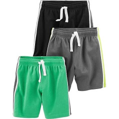 Vienkārši prieki no Kārtera Baby-Jungen zīdaiņu un mazuļu šortiem (3 pack)