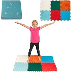 Barefoot Mat Children Sensory Mats for Autistic Children Puzzle Mat Sensory Orthopaedic Sensory Structure Mats Baby Texture Mats Baby Sensory Mat Multisensory Exploration