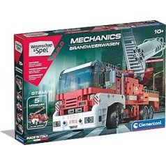 Clementoni Science & Game Build, Fire Truck, 8-12 Years - 56067