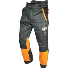 Solidur AUPA7M-2XL Pantalon autentiskas 1. klases A motorzāģa aizsardzības bikses, 100% poliesters, 7 cm īsākas, 2XL izmērs