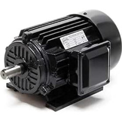 Elektromotors 400 V 2-pin. 3 fāžu motors ar alumīnija tinumu, 1,5 kW (2 ZS), asinhronais motors, trīsfāzu strāva.