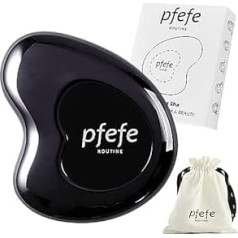 Pfefe Edelstahl-Gua Sha Gesichts-Schönheits-Werkzeuge, Metallhautpflege Gua Sha für Körper-SPA-Gesichts-Hals-Auge