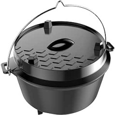 tepro Grillzubehör Guss-Dutch Oven M, Füllmenge: apm. 8 litri, vidējs