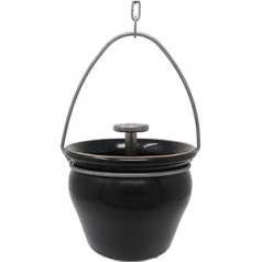 Eliga Aroma / Infusion Pot Sauna with Drip Valve Black