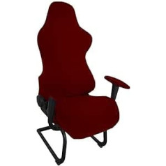 Zerci universālais datora krēsla pārvalks spēlēm/sacīkšu krēslam, mazgājams krēsla aizsargpārvalks (tikai pārvalks, bez krēsla)