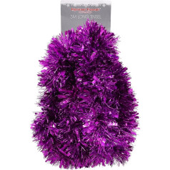 Christmas Concepts® 3 m / 9.8 ft Chunky / Fine Christmas Tinsel - Christmas Decoration - High Quality Tinsel