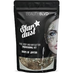 Beautyblvd Beauty BLVD Stardust Сумка-стойка с блестками для лица и тела, Drops of Jupiter, 75 г