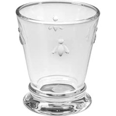 La Rochère ūdens glāze Bee Clear 260 ml – 1 glāze – skaista dzeramā glāze ar unikālu izskatu