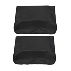 Milageto 2 Barber Chair Back Covers Hair Protective Cover