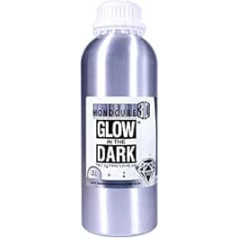 Monocure 3D 3DT-3931G-1250B Pro Glow in the Dark Resin, 1,25 L, balts