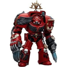 HiPlay JoyToy × Warhammer 40K oficiāli licencēta 1/18 mēroga zinātniskās fantastikas asa sižeta figūru pilna komplektācija (brālis Taiborels, Blood Angels)