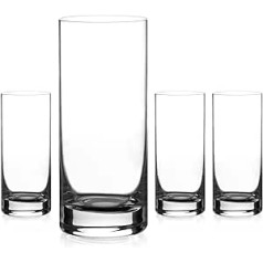 Diamante Crystal Longdrink Hi Balls - Auris Collection Undecorated 4 Pack