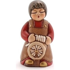 THUN Ladies with Ropemaker Classic Nativity Scene, Ceramic, Colourful, Unico