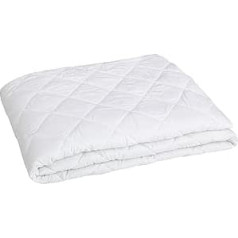 Comfy Nights Comfortable Nights 30 cm dziļa mikrošķiedras stepēta matrača aizsargs, dubultā