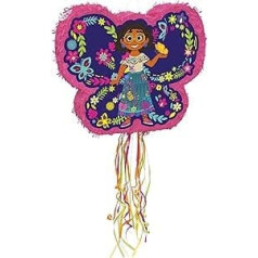 Disney 51248 Encanto Butterfly Pinata — 1 gabals (1 iepakojums), daudzkrāsains