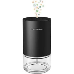 Airversa Aroma Diffuser for Essential Oils, Battery, Waterless, Battery Operated Fragrance Oil Diffuser, Essential Oils Diffuser, Wireless Room Fragrance Diffuser, 1/2/3 Hour Timer Setting, Fragrance