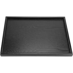 Tea Tray, Rectangular Shape, Solid Wood, Tea, Coffee, Snack, Food, Meals, Serving Plates, Plates, Restaurant Trays, 36 x 27 cm