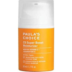 Paula's Choice C5 Super Boost nakts krēms - Mitrinošs krēms pret novecošanos ar C vitamīnu - Samazina pigmenta plankumus un uzlabo blāvumu - Visiem ādas tipiem - 50 ml