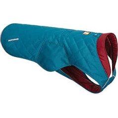 RUFFWEAR Stumptown jaka, Warmer un Abriebfester Hundemantel für Klare Kalte Tage, Metolius Blue, X-Small