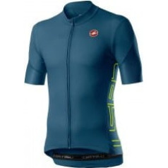 Castelli Velo krekls ENTRATA V Jersey XL Light Steel Blue