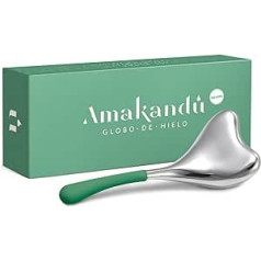 Amakandu Face Ice Ball - Cold Face Massager Roller - Massager for Eyes, Bags and Dark Circles - Improves Lymphatic Drainage and Skin Appearance - Botox Effect