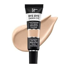 It Cosmetics Bye Bye Under Eye Pilnīgi pārklājošs pretnovecošanās ūdensnecaurlaidīgs korektors (13.0 Light Natural)