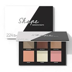 224 Cosmetics Contouring Palette Shape