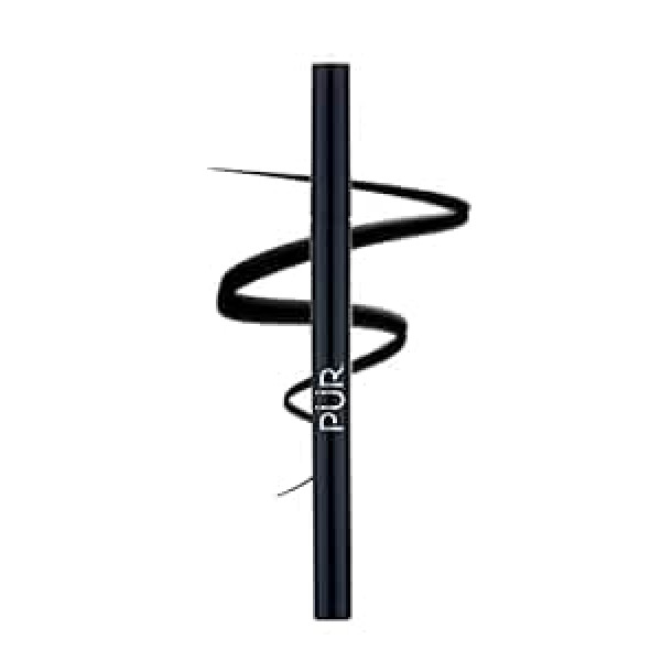 Pur Minerals On Point Waterproof Liquid Eyeliner Pencil for Women, 0.02 oz