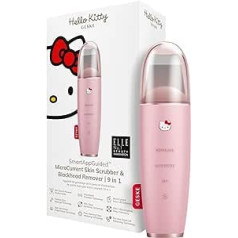 Geske x Hello Kitty SmartAppGuided™ MicroCurrent Skin Scrubber & Blackhead Remover 9 in 1 Skincare Tools Face Cleaning Device Anti Ageing and Cleansing Face Tightening Blackhead Remover