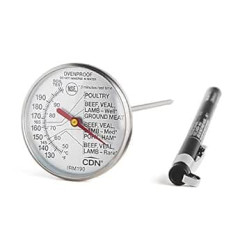 CDN Meat/ Poultry Ovenproof Thermometer, 54 to 88 C