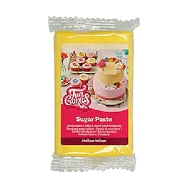 FunCakes dzeltenā cukura pasta, 250 g