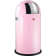 Wesco 175 831 Pushboy waste bin 50 liters pink