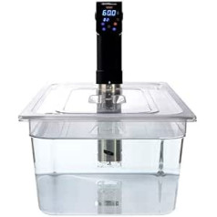 20 Litre Polycarbonate Sous Vide Container with Matching Lid for The Precision Sous Vide Cooker