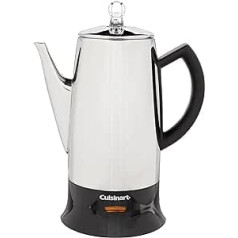 Cuisinart prc-12fr klasisks nerūsējošā tērauda perkolators, nerūsējošais tērauds (sertificēta atjaunota)