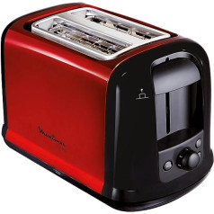 Moulinex Subito LT261D - toaster - red metallic/black