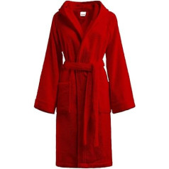 Bassetti Soft Dressing Gown 400g Hooded 100% Cotton for Men and Women Terry Towelling Plus Size - Italy Designed - MONIQUE Collection - New