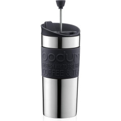 Bodum Travel Press kafijas automāts, vakuums, mazs, 0,35 litri - melns