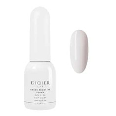 Didier Lab - Premium Top Coat - Vegānu nagu laka Ātri žūstoša - Virskārta nagiem - Klasiskais manikīrs bez UV gaismas - Laka bez hemas - Dabiskas sastāvdaļas - Ilgnoturīga nagu laka 10 ml