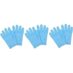 Popetpop 3 Pairs Mitrinoši cimdi nakts losjonam Cimdi Sausie Cimdi Kokvilnas cimdi gulēšanai Roku maska Cimdi sabiezē Miss Hand Protection