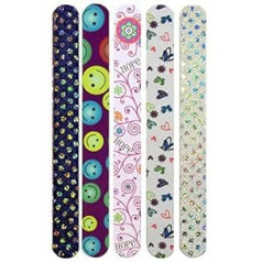 Funkynailfiles Nagu vīles, asorti, 5 gab